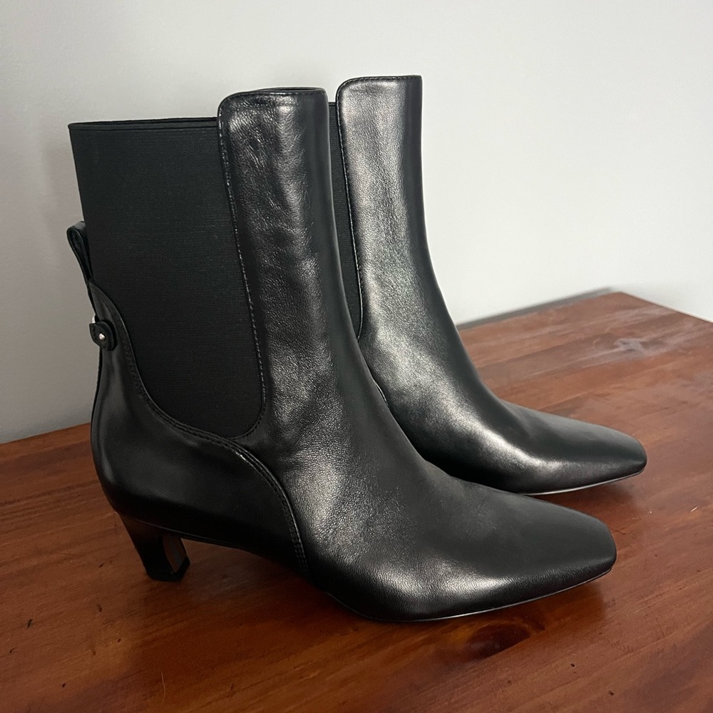 Sam Edelman Black Heeled Boots